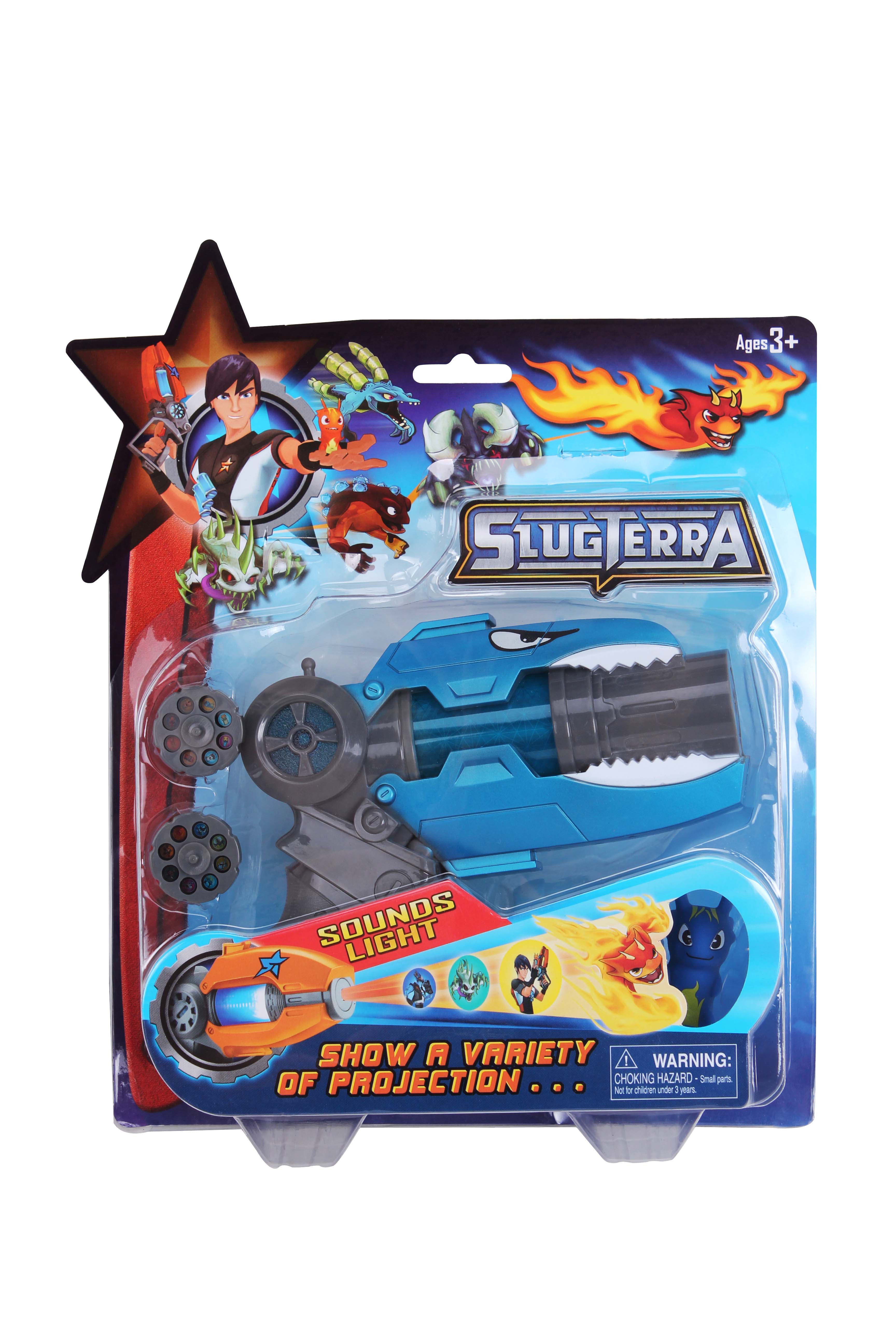 玩具枪 slugterra24款斯拉格精灵投影枪16种投影声光伊莱发射器