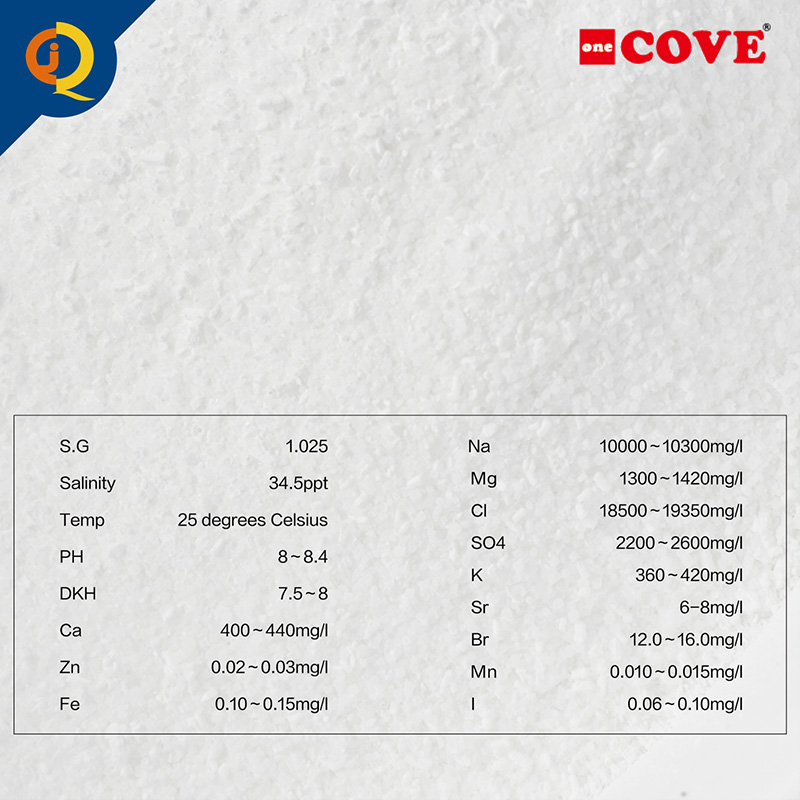 COVE海水珊瑚盐天然海盐海水缸专用SPS LPS珊瑚缸专用海盐-图2