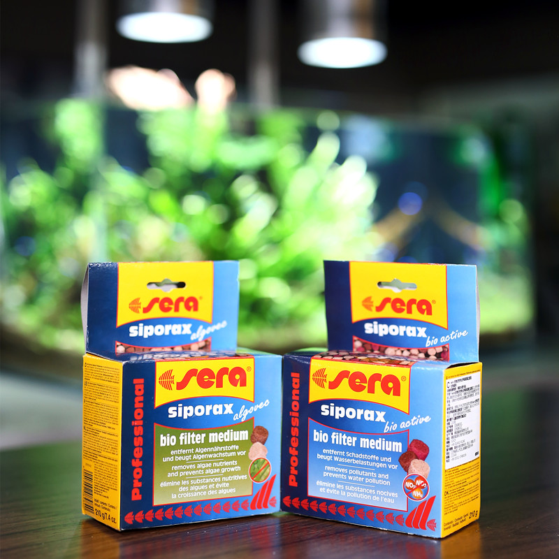 德国sera喜瑞生物锭活性过滤锭除藻呼吸过滤锭鱼缸细菌屋过滤材料 - 图0
