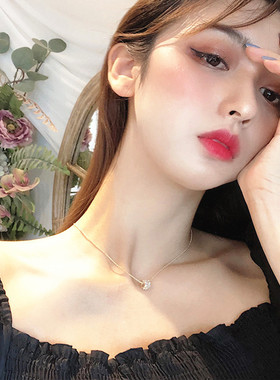 小蛮腰真金电镀转运珠吊坠项链