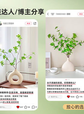 FIVO仿真绿植中国大陆仿真吊钟