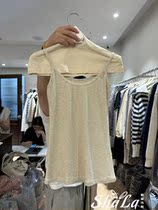 OLI SEOUL Korea East gate 2023 fall new womens clothing casual comfort 100 lap harness vest