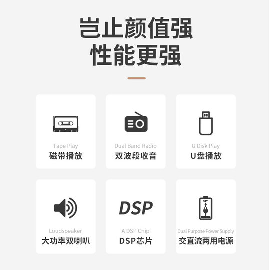 Panda-Tonbandgerät, Radioaufnahme, nostalgischer Klassiker