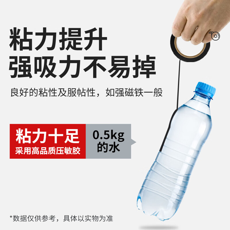 强力9618环保超薄超粘电工胶带50码电工绝缘胶布PVC汽车线束胶带 - 图2