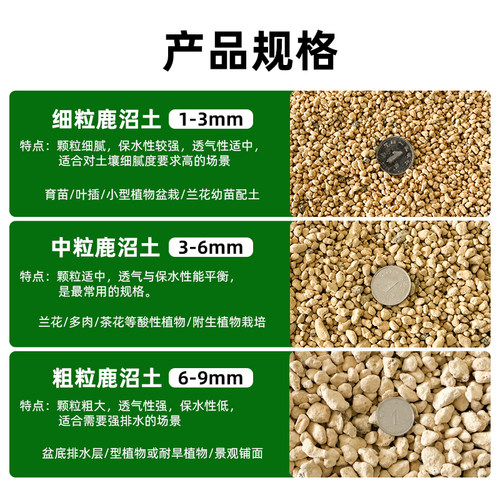 鹿沼土日本进口多肉石斛杜鹃蝴蝶兰酸性营养土颗粒铺面专用整包邮 - 图0