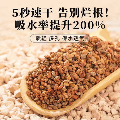 硅藻土颗粒种植介质多肉铺面石君子兰花火烧土媲美赤玉土垫材包邮 - 图3