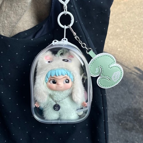 WAKUKU三代娃包哇库库立刻开挂吧遛娃包毛绒挂件保护套12cm小仓包 - 图0