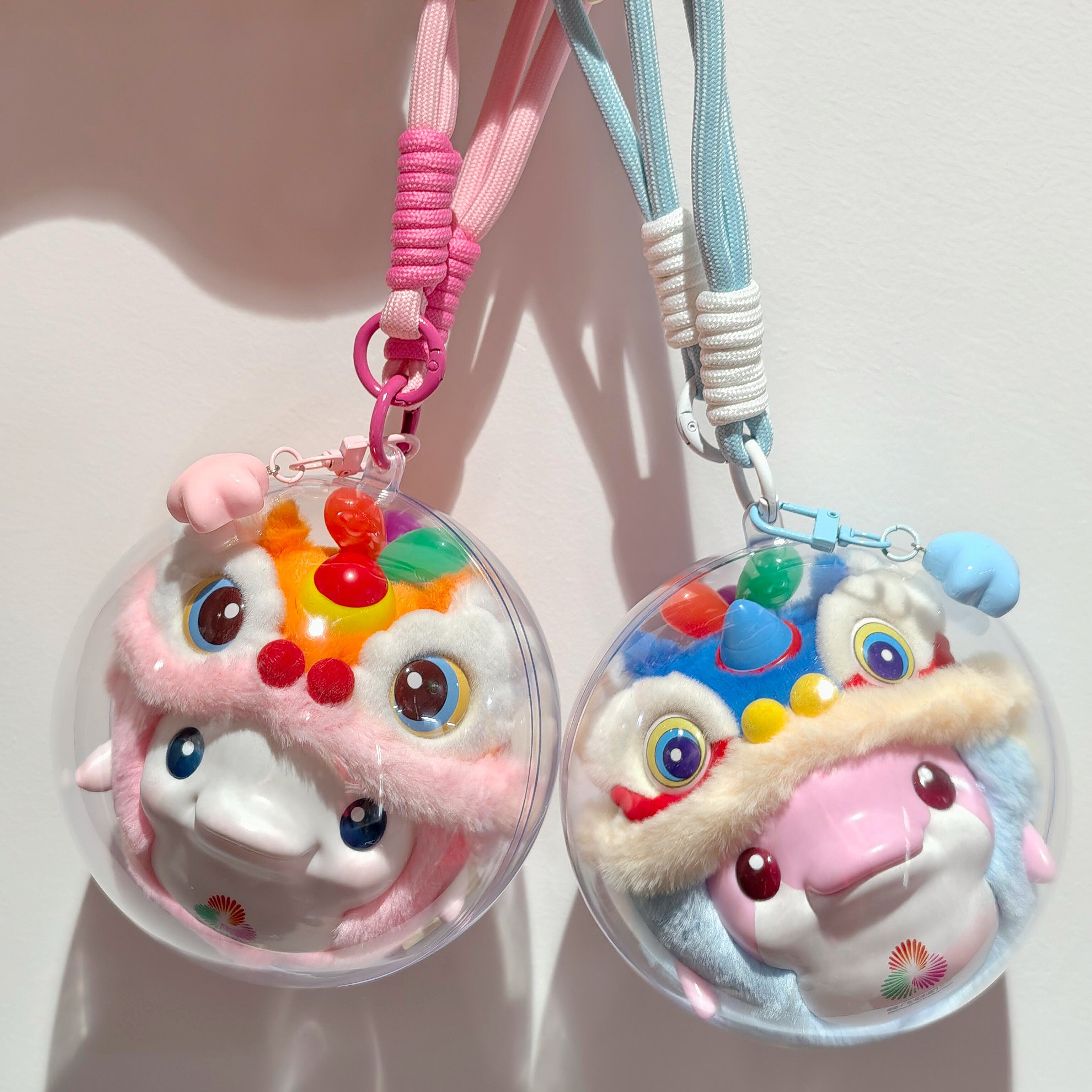 爆款亚克力球大湾鸡保护套十五全运会醒狮盲盒遛娃包吉祥物防尘罩,淘宝优惠券,粉丝福利购,淘宝优惠卷