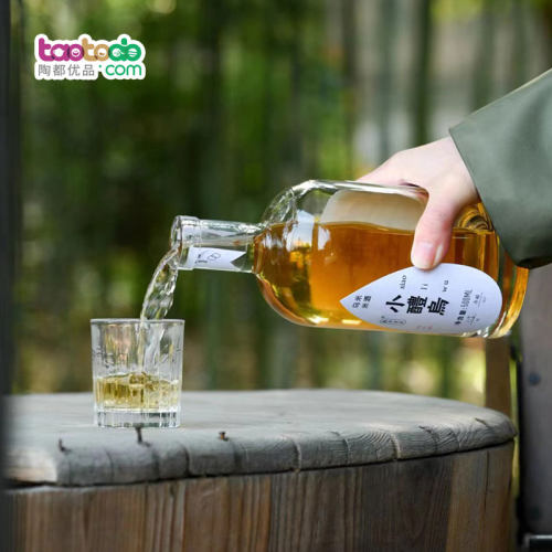 宜兴特产乌米酒低度糯米酒11度甜酒0添加500ml*2瓶原味桂花礼盒装 - 图1