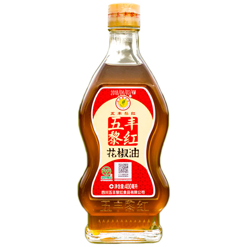 五丰黎红花椒油红花椒油正宗四川麻椒油麻油调味藤椒油400ml-图3