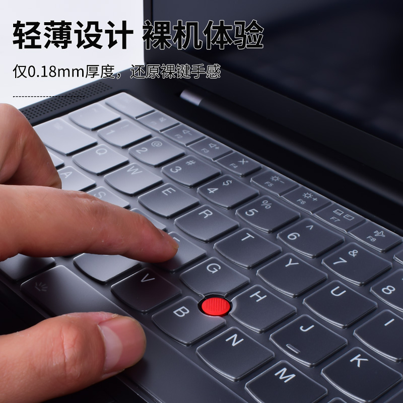 适用联想ThinkPad P16酷睿版键盘膜2023款笔记本电脑thinkpad键盘保护膜P16防水防尘罩硅胶透明键盘全覆盖贴 - 图0