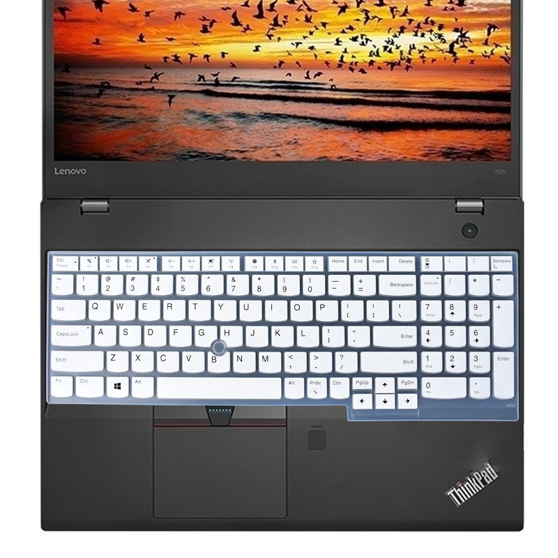 适用联想ThinkPad T570 T580 E590 P51S笔记本键盘保护贴膜15.6英寸E580 E585 E595 P52S P52电脑防尘罩 - 图1