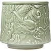 Chinese ceramic master carving Kung Fu tea set