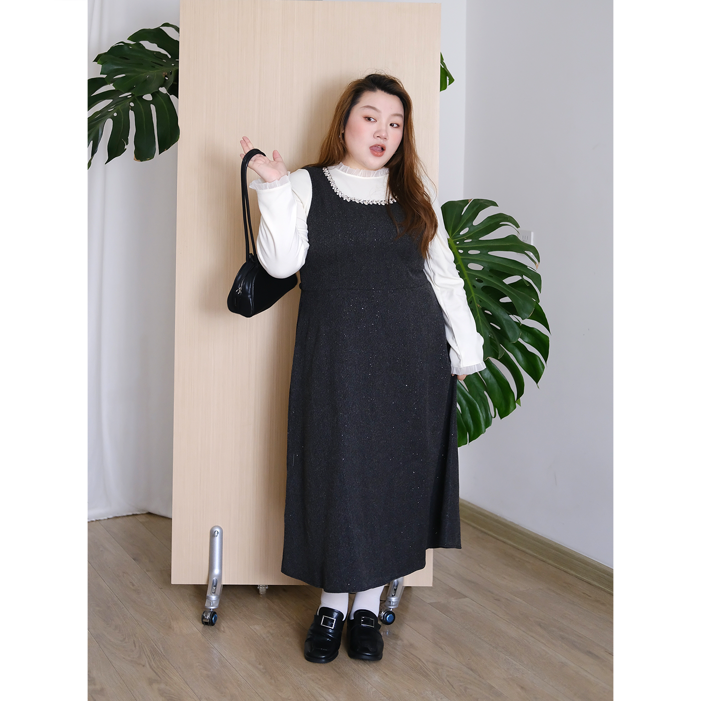 zooobaby10/20韩系简约蕾丝拼接半高领打底衫女宽松显瘦上衣,淘宝优惠券,粉丝福利购,淘宝优惠卷