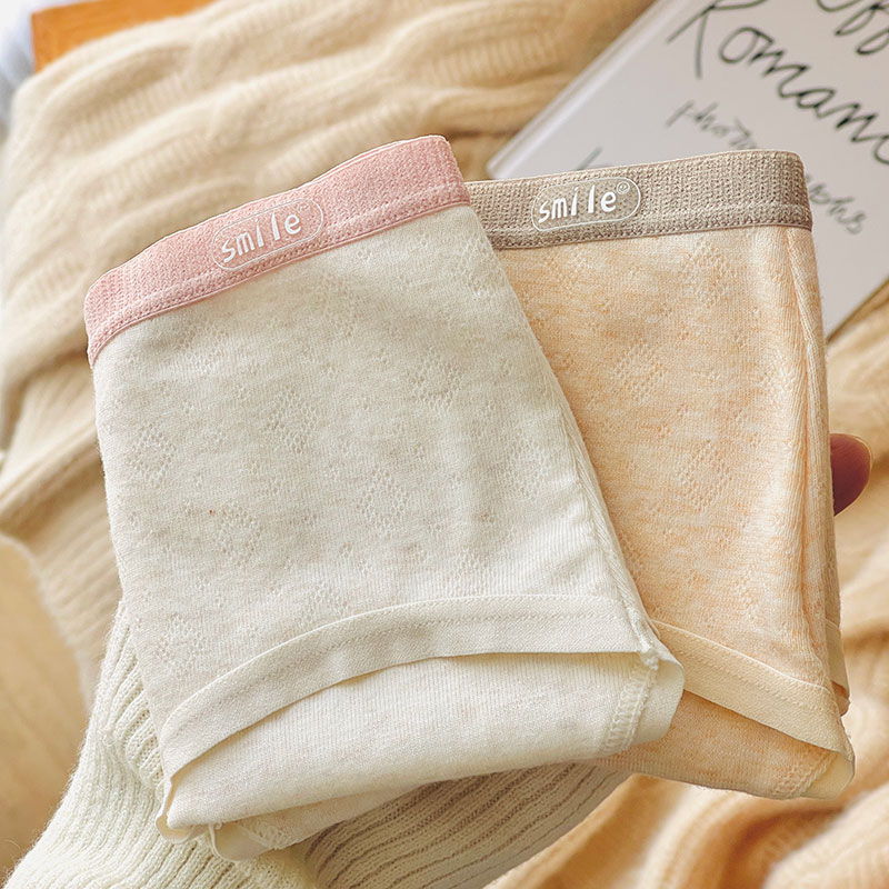 少女内裤纯棉中腰抗菌裆初高中学生大童12周岁以上三角短裤头 - 图0