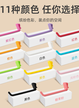 网片网格片挂钩菱形网铁丝网挂勾超市夜市收纳陈列展示钩子塑料钩