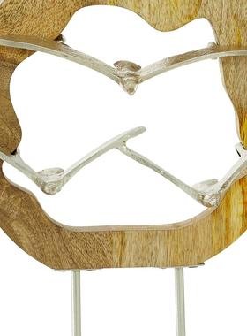 美国进口铝制金属鸟装饰雕塑摆件