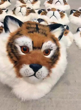 老虎墙壁装饰摄影舞台挂件