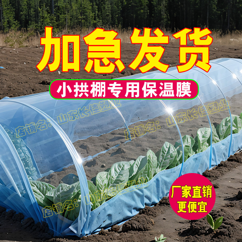 农用小拱棚专用膜保温膜大棚内膜二层膜种菜育苗防寒防风塑料薄膜,淘宝优惠券,粉丝福利购,淘宝优惠卷