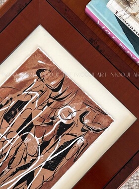 木吉艺术客厅中古首发小众装饰画