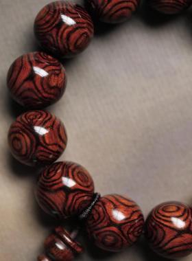 海黄 精品对眼1.8 纹理清晰 约33g 手串木简约盘玩文玩念珠送礼