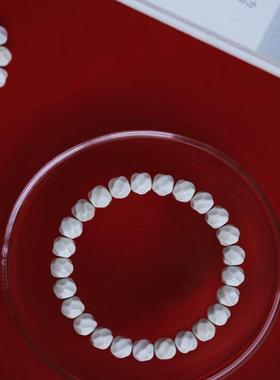 鹿角 8mm无相手串 手持四方珠手串木简约盘玩文玩念珠送礼饰品