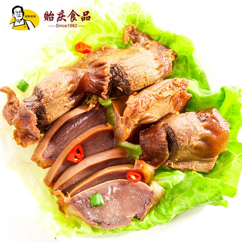 【肉类零食】贻庆福建特产香辣卤鸭肫胃鸭肝鸭胗办公室零食即食 - 图0