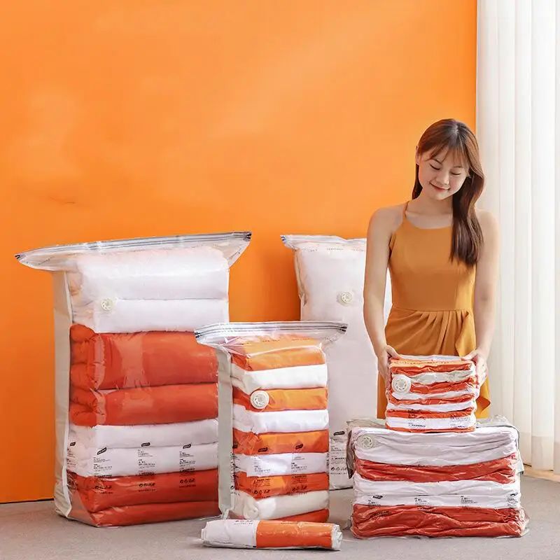 New Patented Vacuum Bags Large Plastic Storage Bags for Stor - 图0