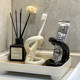 Ceramic knot electric toothbrush storage rack toothpaste rack