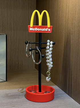 创意卡通凯蒂猫首饰收纳架摆件