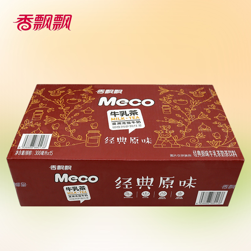 香飘飘Meco蜜谷经典原味牛乳茶300ml*15杯整箱下午茶即饮红茶奶茶 - 图2