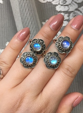 碧琳尼泊尔饰品天然银925银礼物