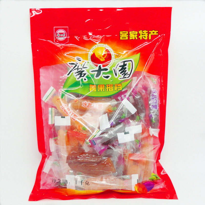 龙岩闽西特产连城广大园地瓜干薯果搭档 水晶薯仔混搭1000g 礼包,淘宝优惠券,粉丝福利购,淘宝优惠卷