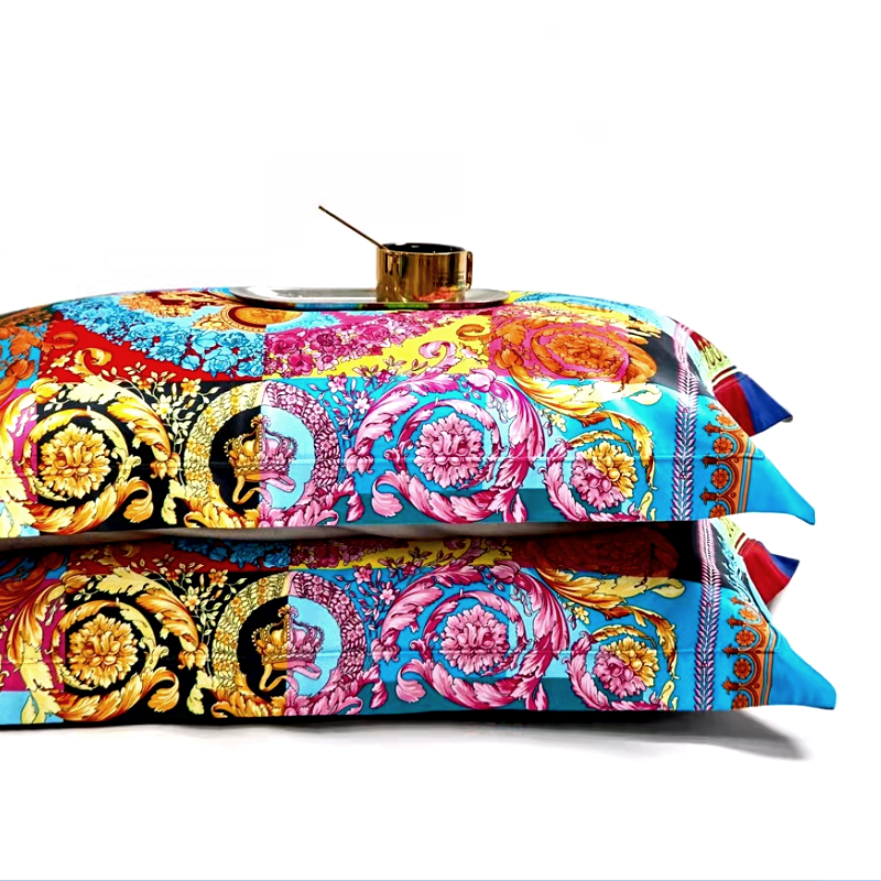 2025新款欧式纯棉四件套轻奢高级感床上用品100s支全棉女彩色被套,淘宝优惠券,粉丝福利购,淘宝优惠卷