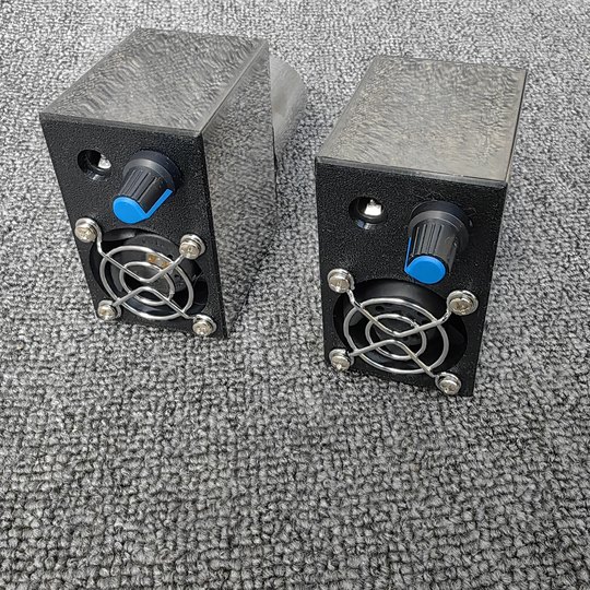 Doppelventilator für den Außenbereich, Vergaser, Vergasung, rauchfreier Ofen, Holzofen, Grill, Geschwindigkeitsgebläse, bürstenloser Saugzugventilator