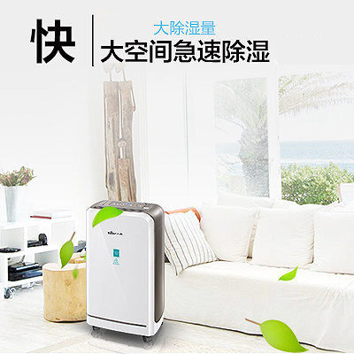 小熊除湿机家用卧室小型室内干燥机 小熊英百瑞诚抽湿器/除湿器