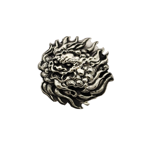 Pure Copper Beast Lion, Wealth Clate Buckle Персонализированная одежда аксессуары аксессуары аксессуары Diy Wind Gucle Decorle Guckle Edc Budgle Gudle