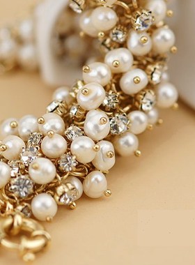 欧美大牌风jcr超爆款天然珍珠