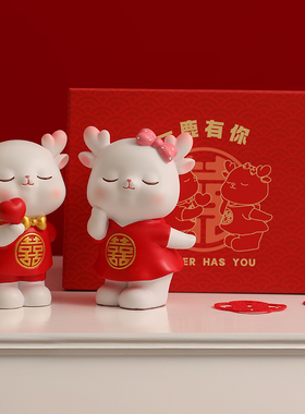 环保树脂装饰客厅卧室情侣摆件