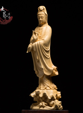 观世音菩萨供奉风水车内工艺品
