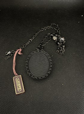 意大利回流复古宫廷风人物浮雕项链女轻奢小众设计感项链052#