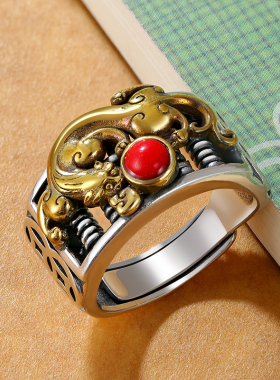 原创设计珠子可转动可戴算盘男士