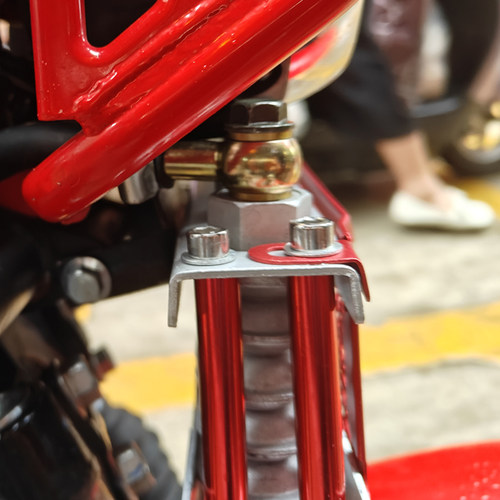 本田cc110幼兽油冷套件机油冷却器机油散热器CT125dax\st改装配件 - 图2