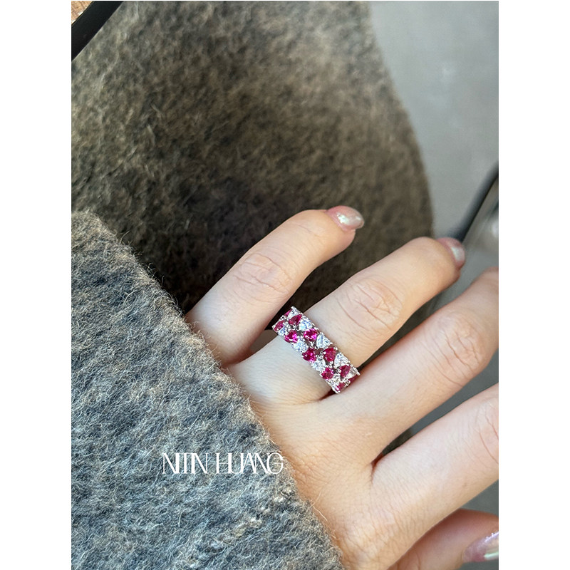 NITINHUANG cultured ruby ​​luxury ring