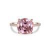 Lab-Grown Padparadscha Sapphire Ring