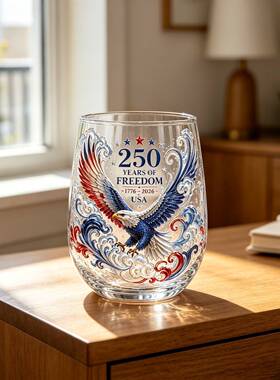 跨境新品玻璃透明水杯 玻璃蛋杯 简约单层水晶玻璃杯蛋形透明水杯