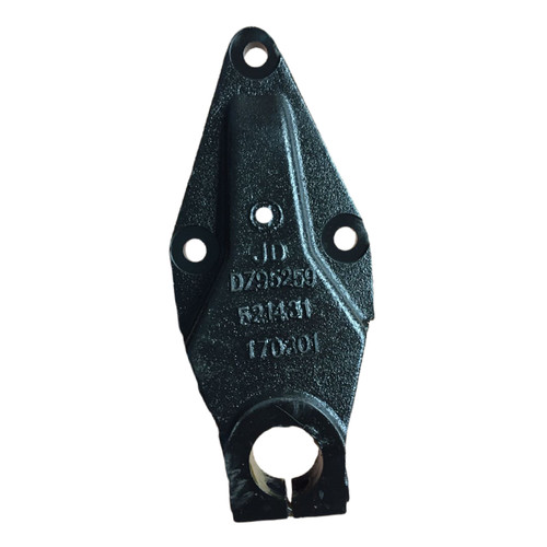 适用陕汽德龙F3000新M3000X3000前钢板支架 钢板吊耳钢板座521431 - 图2