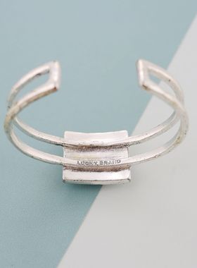 LK老货微瑕欧美时尚紫色石头手镯轻奢小众设计感高级气质vintage