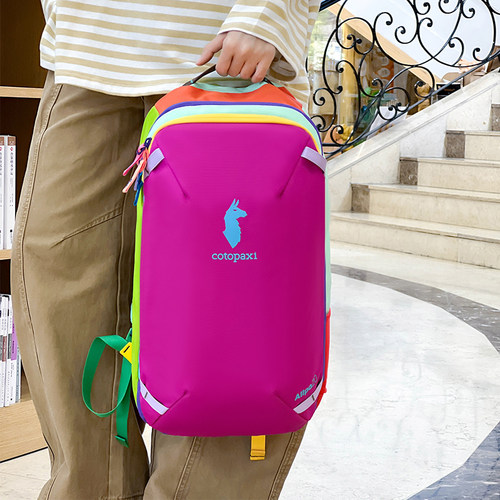 法国CEION & KEUST 多巴胺情侣大容量登山背包户外多功能双肩包潮 - 图1