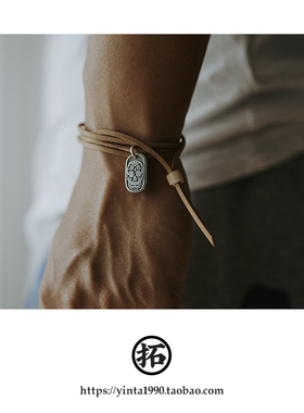 墨西哥独立风原创手工银币吊坠